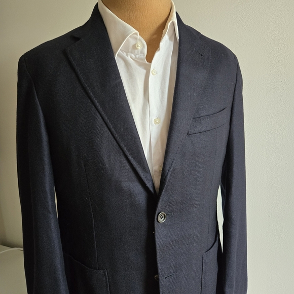 🇮🇹Canali Kei Loro Piana Cashmere Blend Sport Coat - Picture 3 of 13